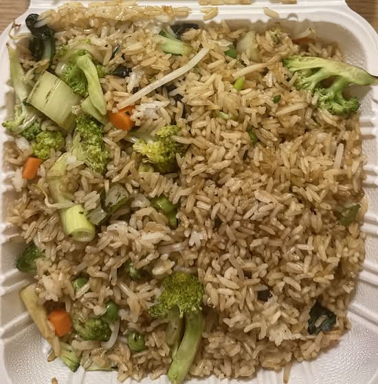 Vegetable Fried Rice 菜炒飯
